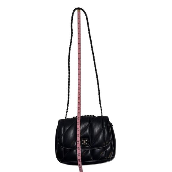 COACH Quilted Pillow Madison Shoulder & Crossbody Bag in Black Nappa Leather - Picture 10 of 16